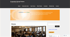 Desktop Screenshot of cooperativeenergyfutures.com